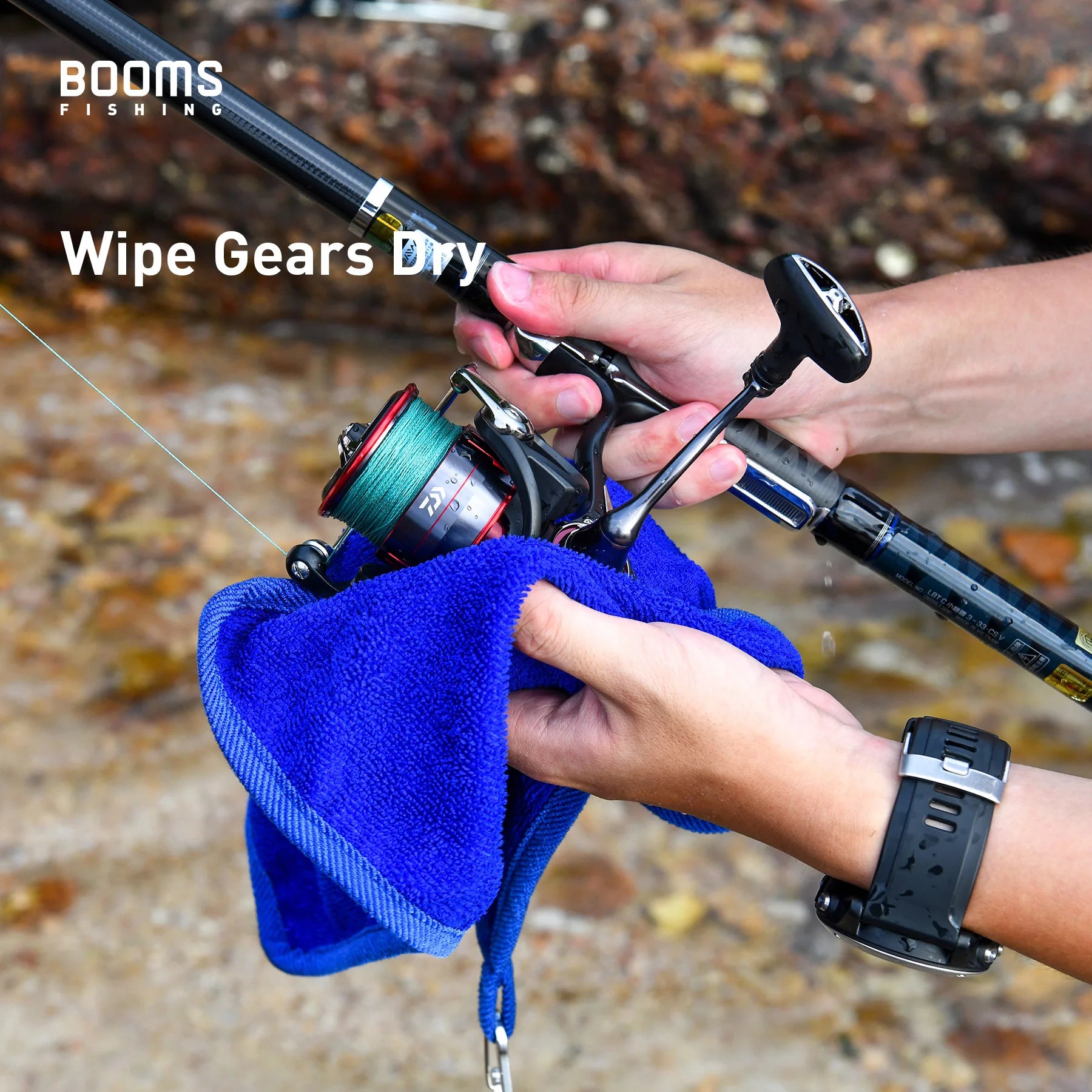 Booms Fishing B0T Microfibre Towel