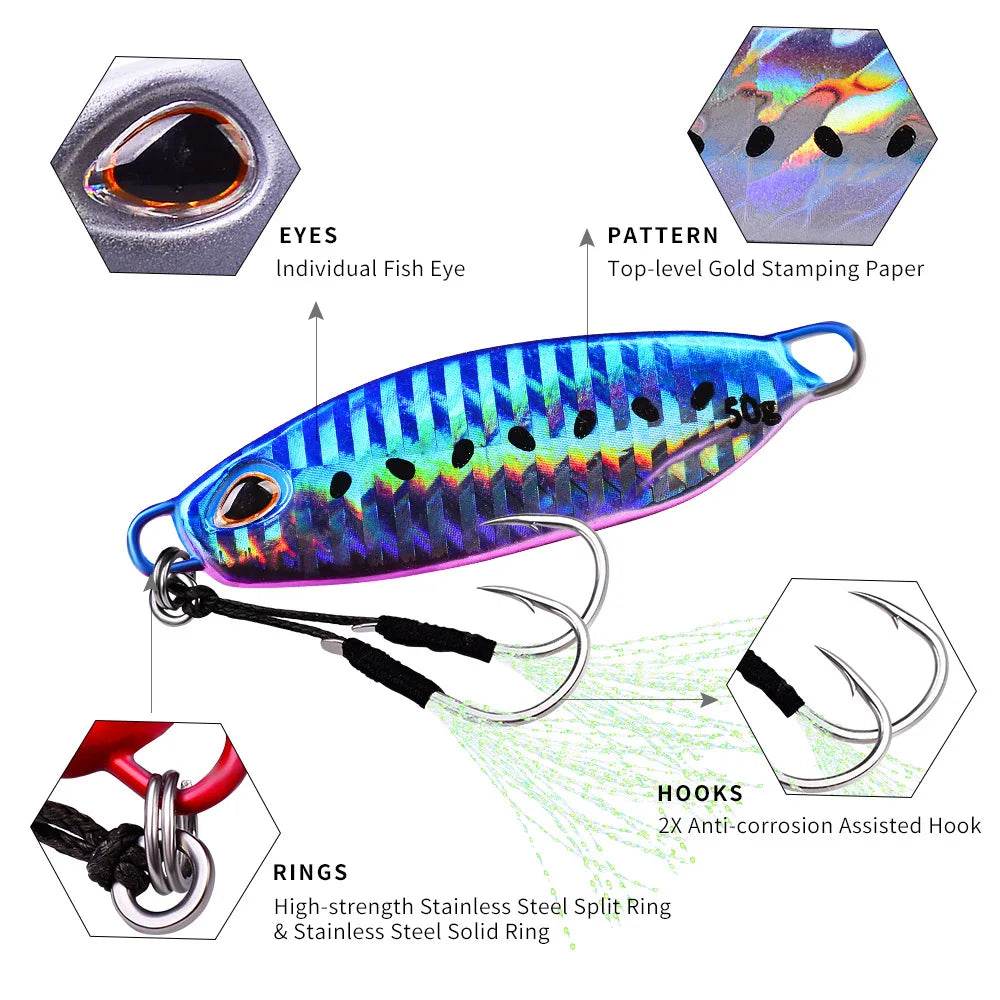 PROBEROS Big Jig Saltwater Fishing Lure - Fish & Cheaps | Fishing & Outdoor Gear