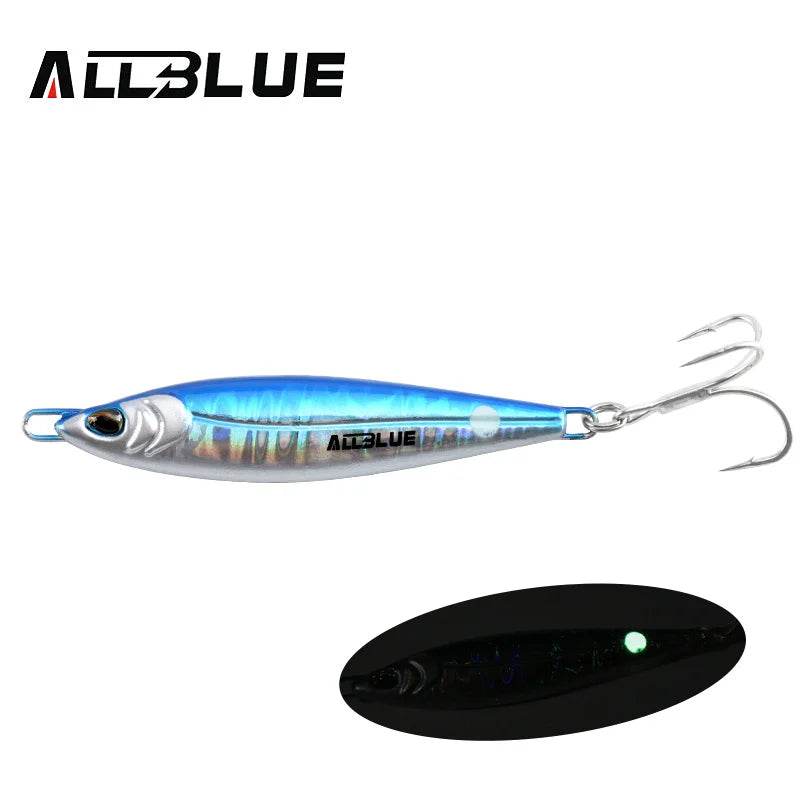 ALLBLUE LEVIN Metal Jig Spoon – Offshore Casting Lure - Fish & Cheaps | Fishing & Outdoor Gear