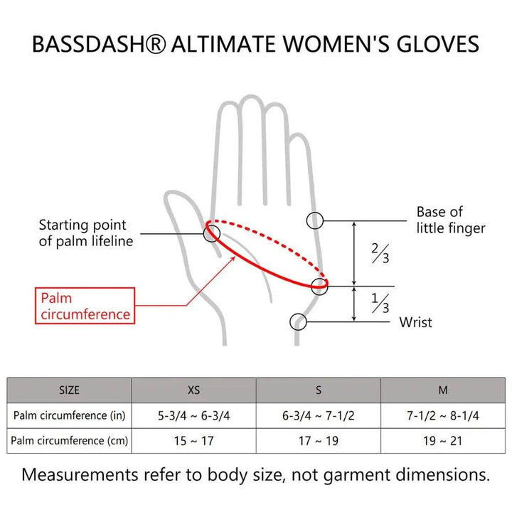 Bassdash ALTIMATE UPF 50+ Women’s Fishing Gloves - Fish & Cheaps | Fishing & Outdoor Gear
