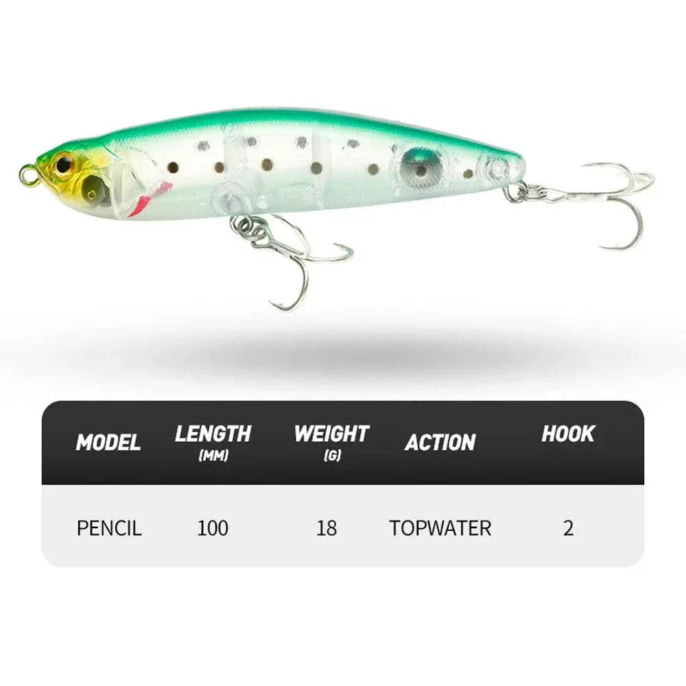 JOHNCOO Pencil WTD Topwater Lure - Fish & Cheaps | Fishing & Outdoor Gear