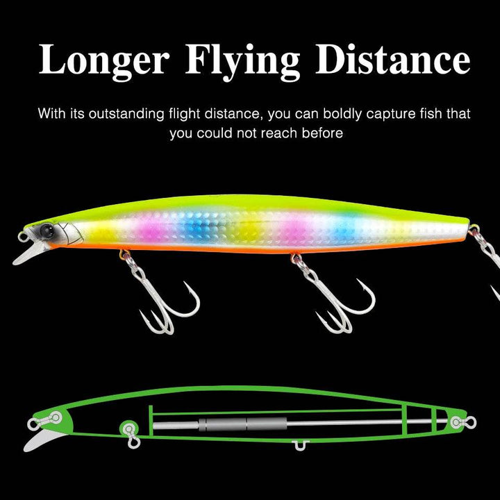 TSURINOYA 160F Ultra-long Casting Floating Minnow - Fish & Cheaps | Fishing & Outdoor Gear