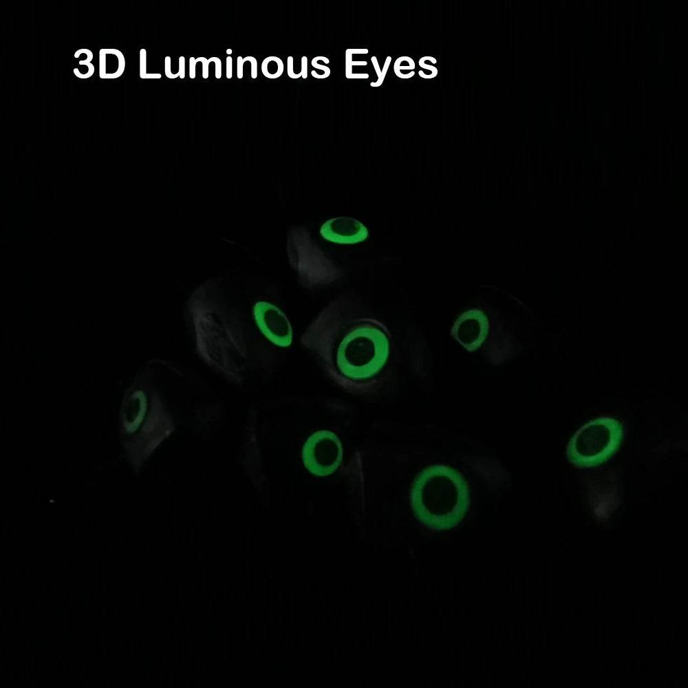 JOHNCOO Jig Head Fishing Hooks – 8 Piece Set - Fish & Cheaps | Fishing & Outdoor Gear