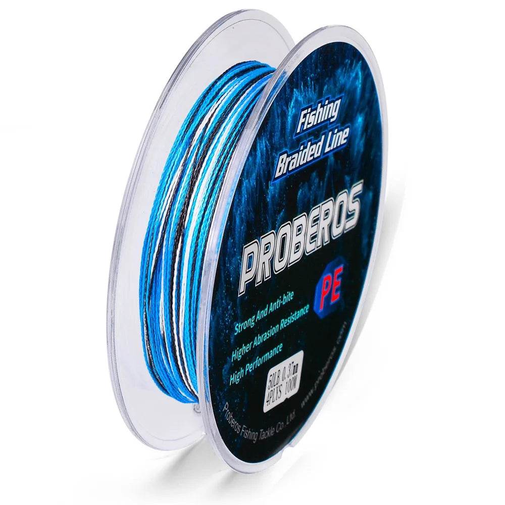 PROBEROS 4-Strand 100m Braided Fishing Line - Fish & Cheaps | Fishing & Outdoor Gear