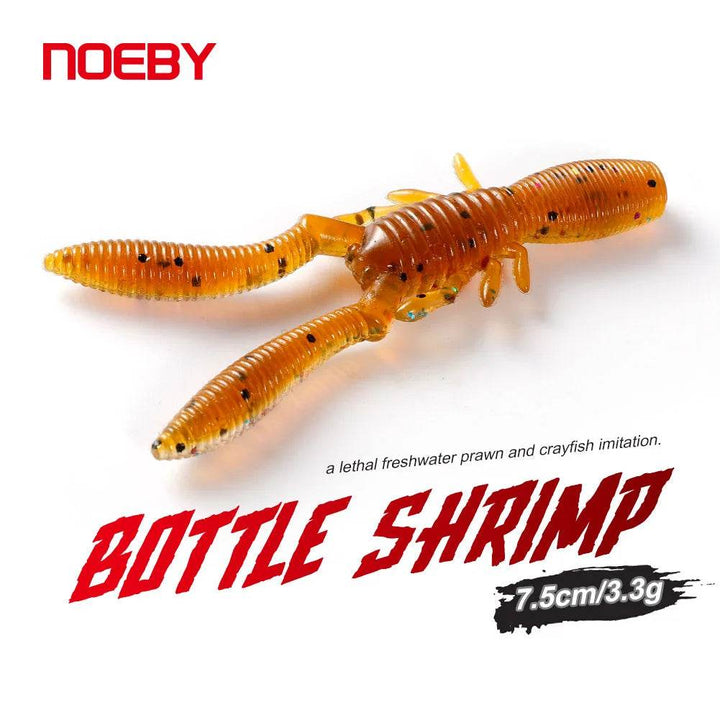 NOEBY Bottle Shrimp – Lifelike Soft Bait for Predator Angling - Fish & Cheaps | Fishing & Outdoor Gear