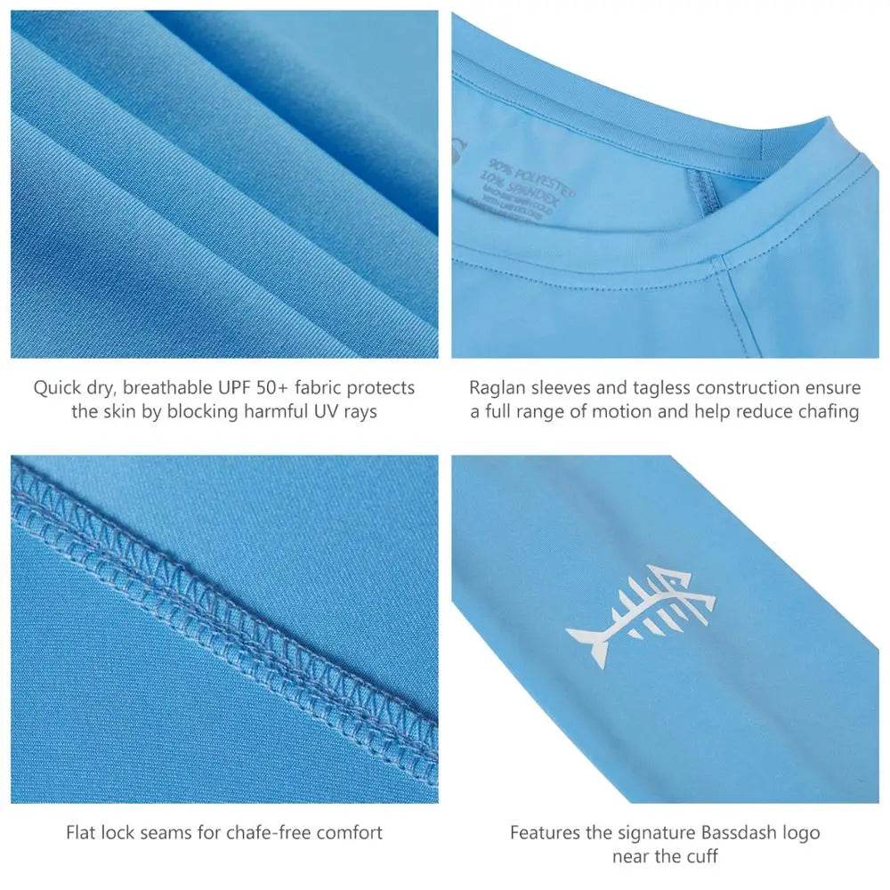 Bassdash Women’s UPF 50+ UV Sun Protection Long Sleeve Shirt - Fish & Cheaps | Fishing & Outdoor Gear