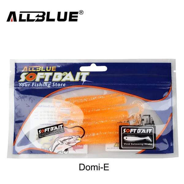 ALLBLUE DOMI Single Tail Soft Bait – Premium Grub Lure - Fish & Cheaps | Fishing & Outdoor Gear