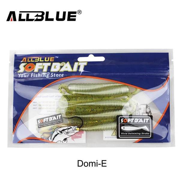 ALLBLUE DOMI Single Tail Soft Bait – Premium Grub Lure - Fish & Cheaps | Fishing & Outdoor Gear
