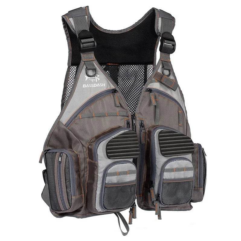 Bassdash Breathable Fishing Vest - Fish & Cheaps | Fishing & Outdoor Gear