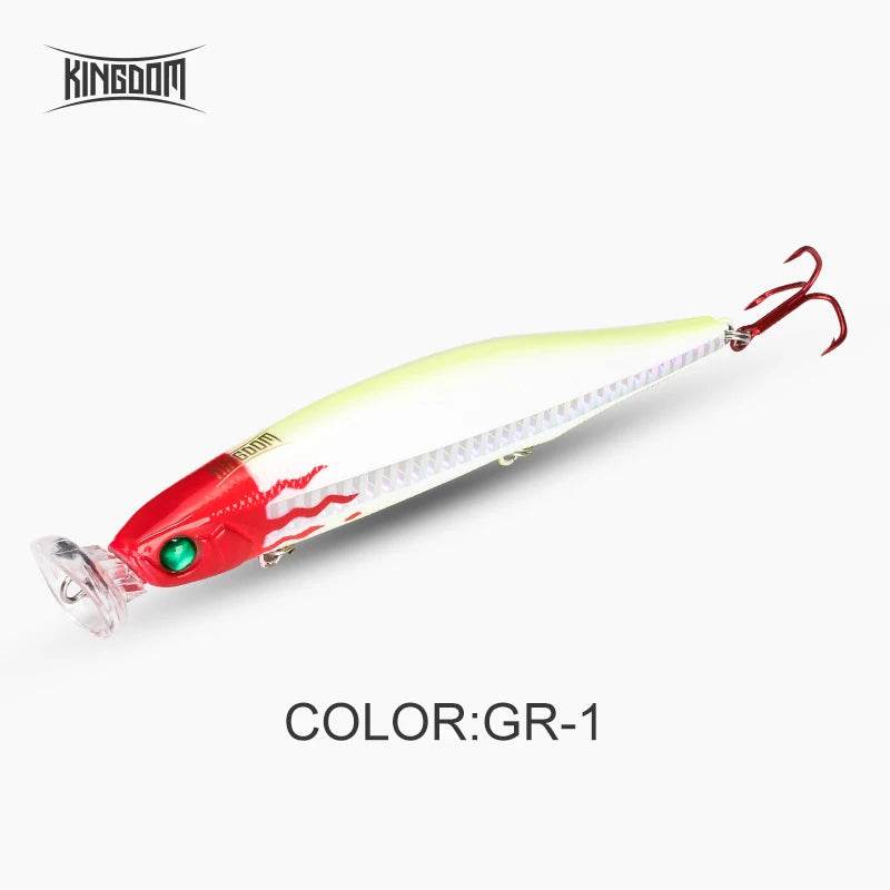 Kingdom Floating Jerk Minnow & Popper Lure - Fish & Cheaps | Fishing & Outdoor Gear