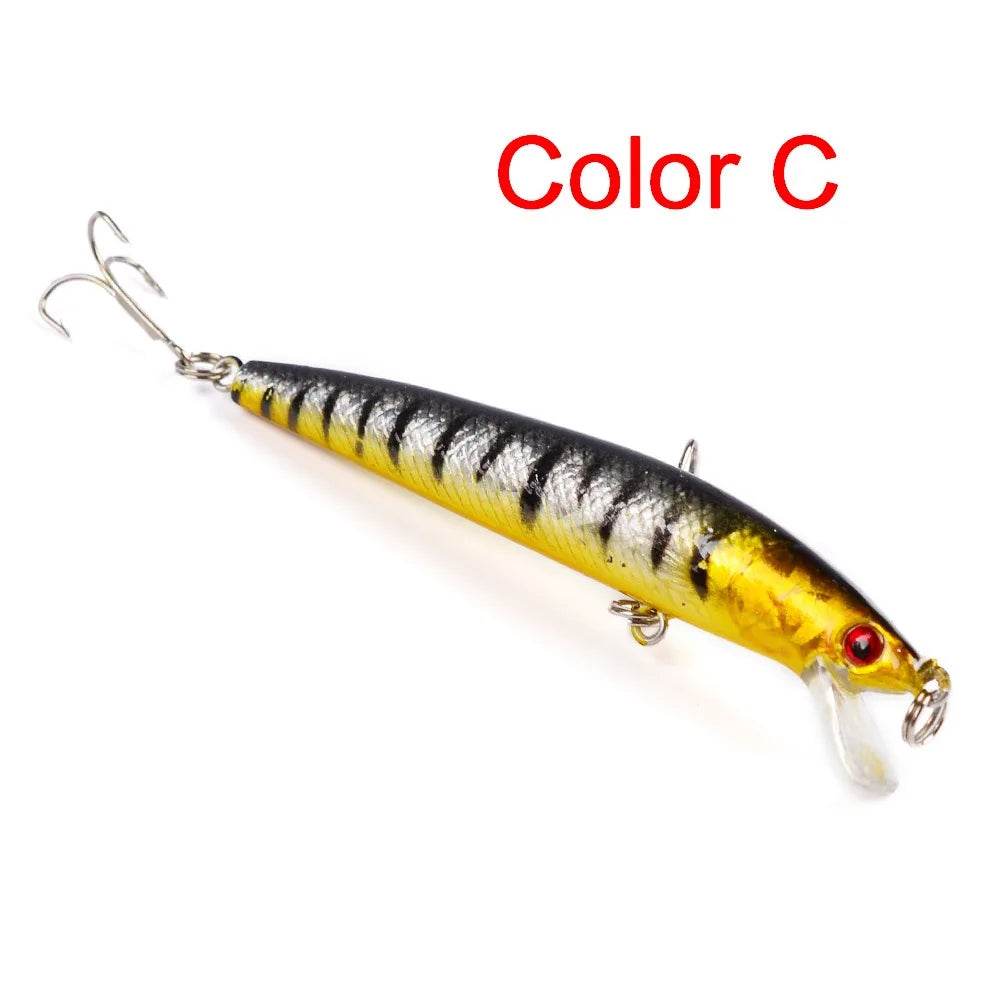 PROBEROS 10-Colour Floating Minnow Lure - Fish & Cheaps | Fishing & Outdoor Gear