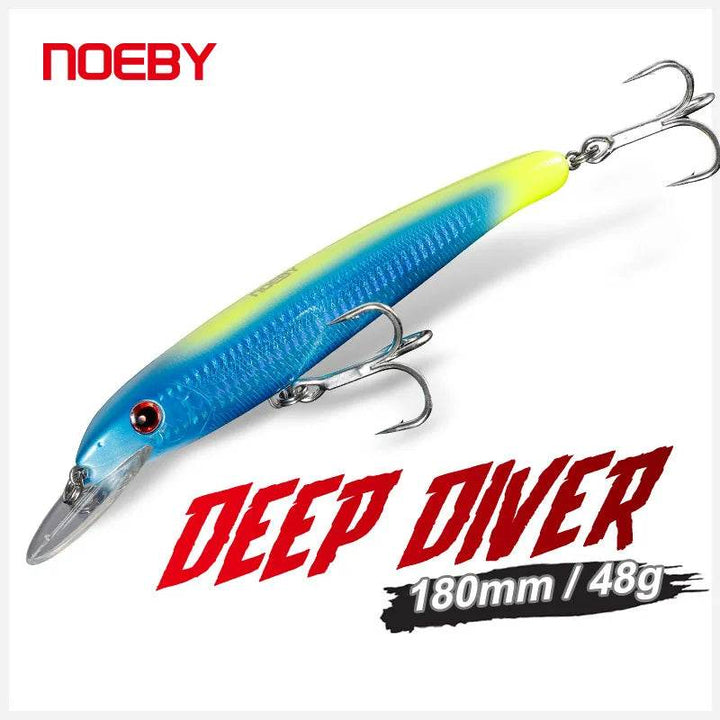NOEBY Trolling Minnow Deep Diver 180mm - Fish & Cheaps | Fishing & Outdoor Gear