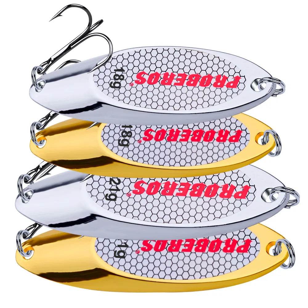 PROBEROS Metal Spinner Spoon Lure - Fish & Cheaps | Fishing & Outdoor Gear