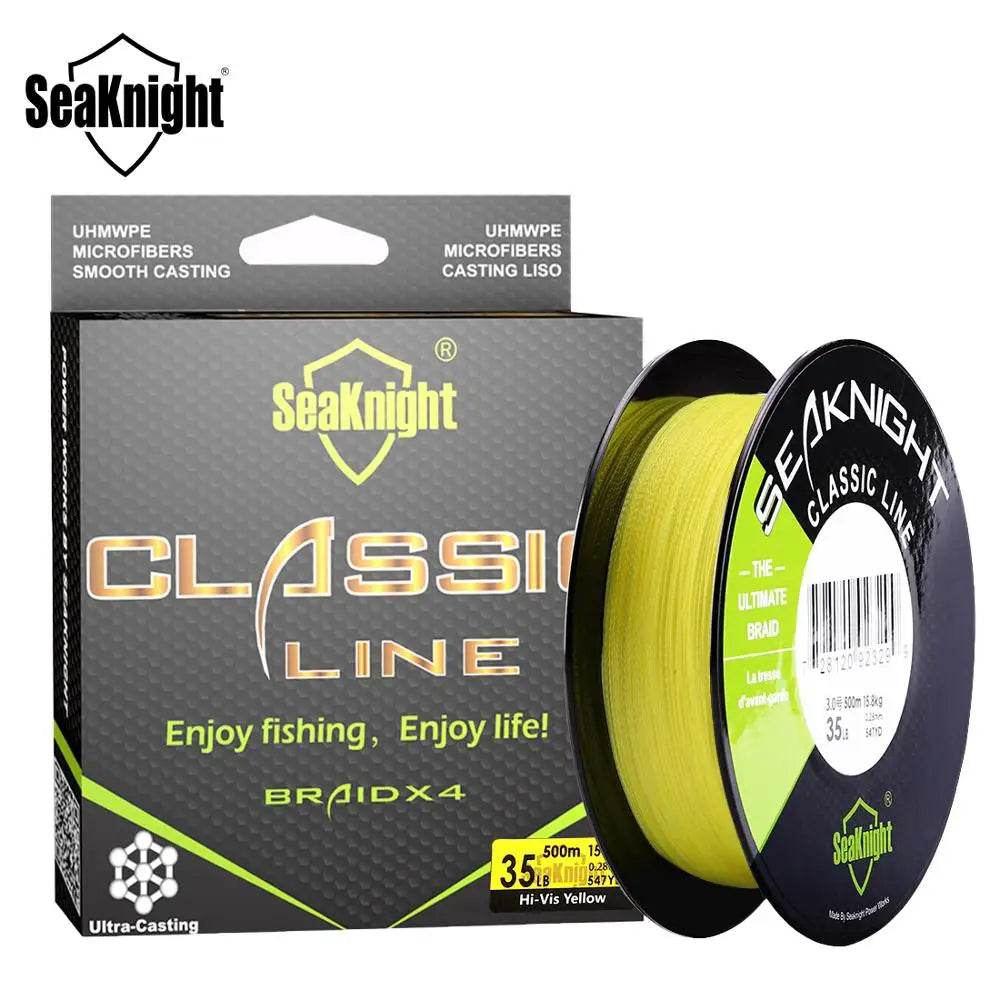 SeaKnight Classic 500M 4-Strand Braided Fishing Line - Fish & Cheaps | Fishing & Outdoor Gear
