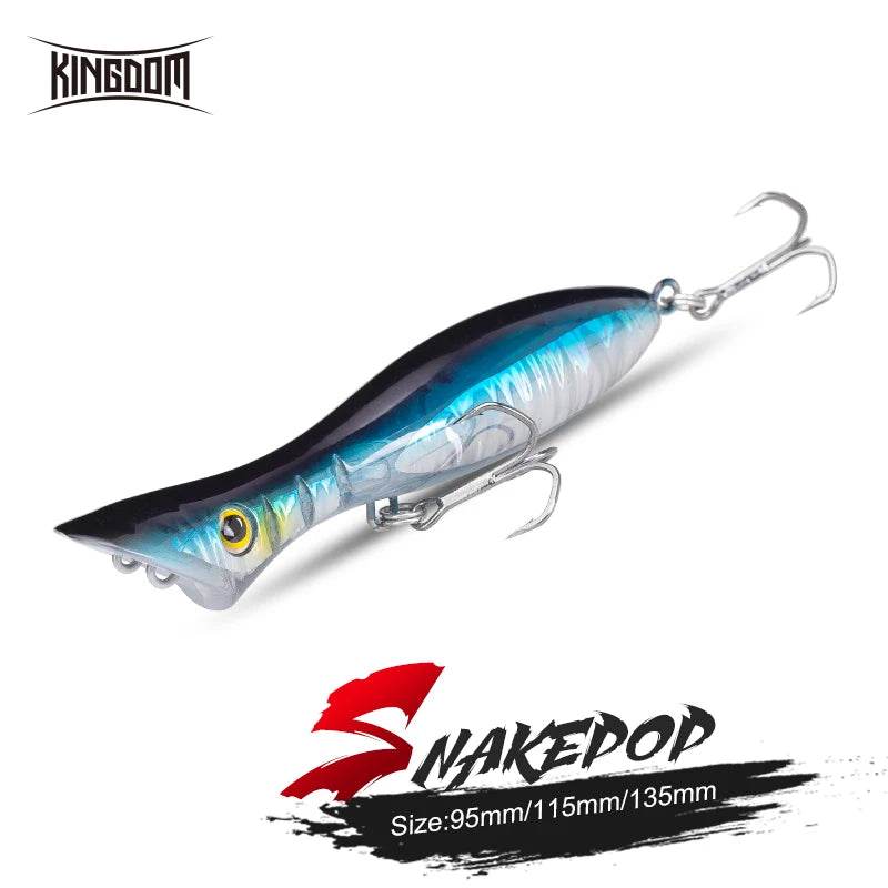 Kingdom SNAKEPOP Floating & Sinking Popper Lure - Fish & Cheaps | Fishing & Outdoor Gear