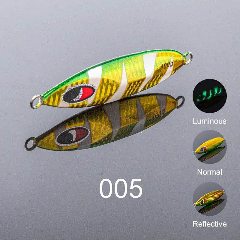 Noeby Metal Jig – Slow Jigging Hard Bait - Fish & Cheaps | Fishing & Outdoor Gear