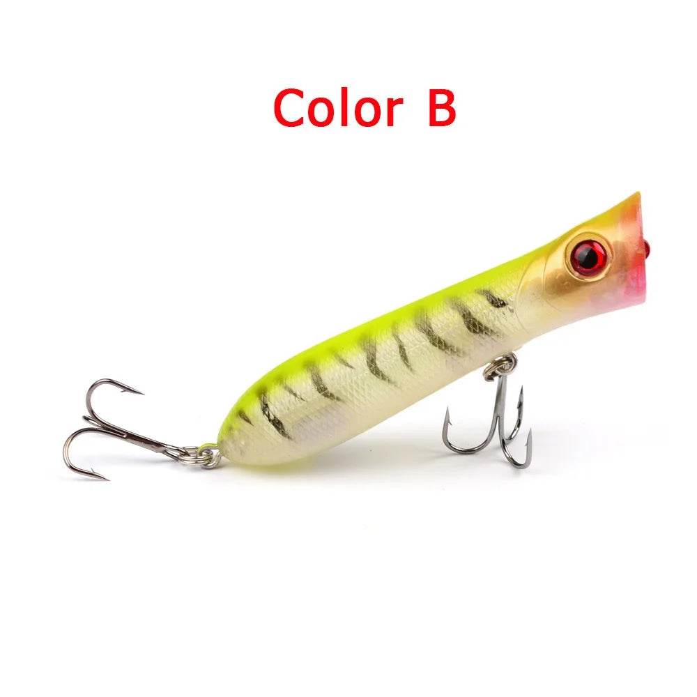 PROBEROS 8cm Top Water Popper Lure - Fish & Cheaps | Fishing & Outdoor Gear