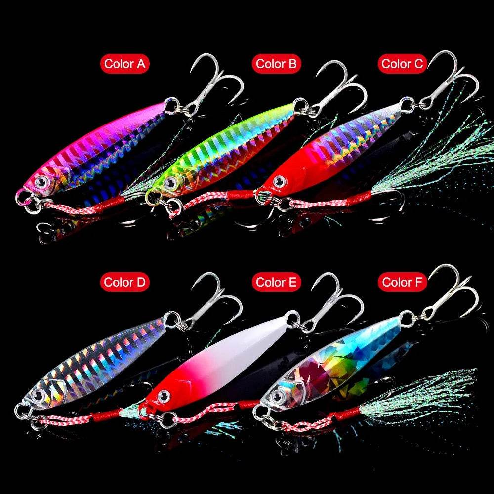 PROBEROS Lead Fish Jig – Versatile Metal Fishing Lure - Fish & Cheaps | Fishing & Outdoor Gear