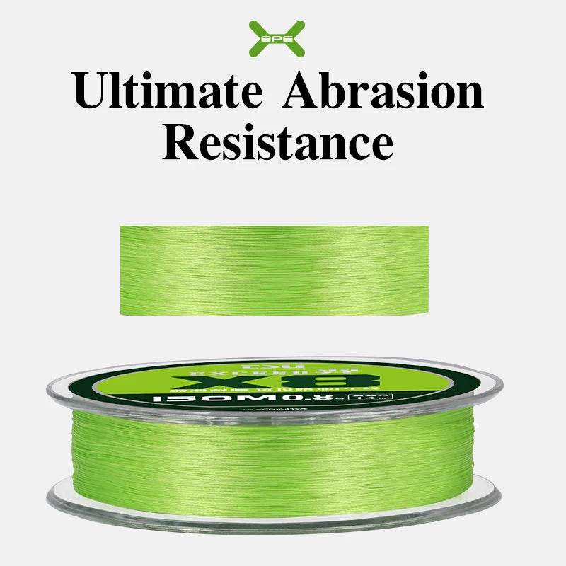 TSURINOYA EXCEED 8-Strand 150m PE Braided Line - Fish & Cheaps | Fishing & Outdoor Gear