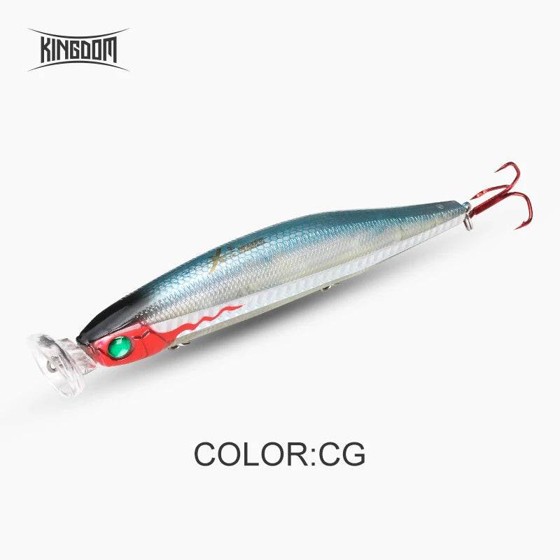 Kingdom Floating Jerk Minnow & Popper Lure - Fish & Cheaps | Fishing & Outdoor Gear
