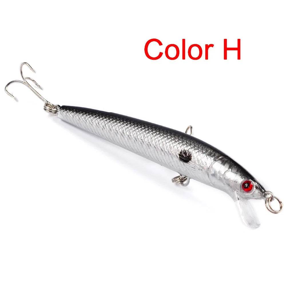 PROBEROS 10-Colour Floating Minnow Lure - Fish & Cheaps | Fishing & Outdoor Gear