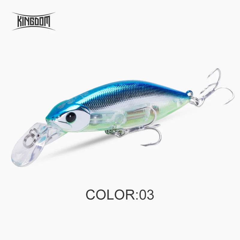 Kingdom Slow Sinking Pencil Noise Minnow - Fish & Cheaps | Fishing & Outdoor Gear