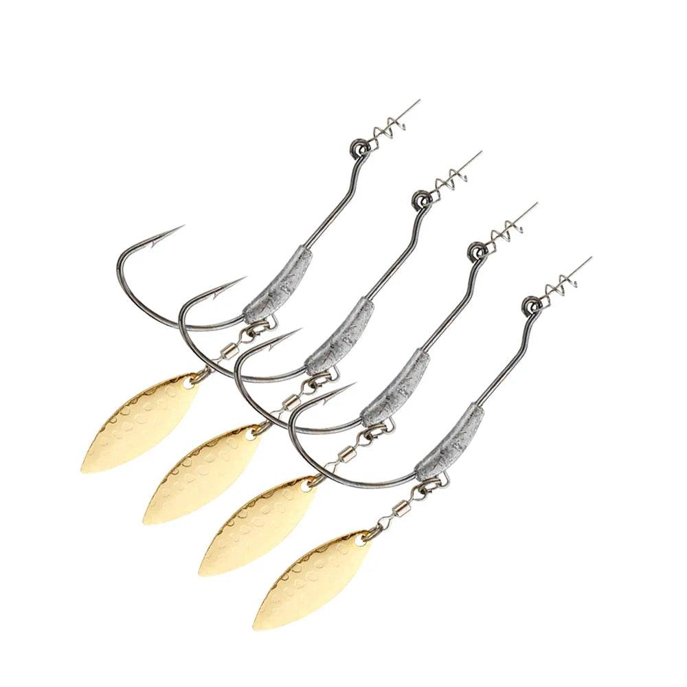 JOHNCOO 2–9g Crank Offset Jig Hooks – 8 Pack - Fish & Cheaps | Fishing & Outdoor Gear