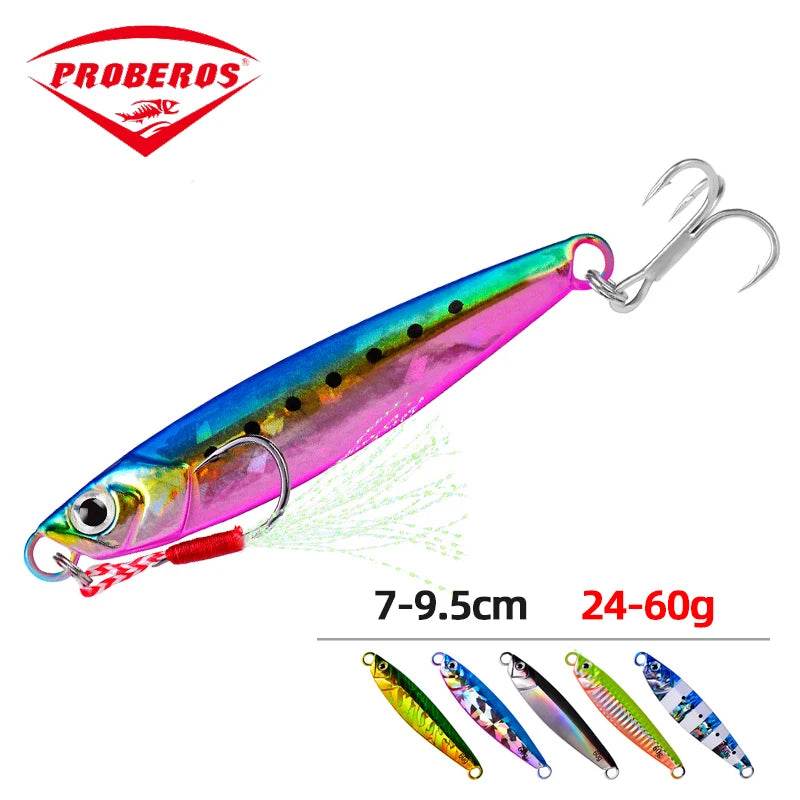PROBEROS Hot Metal Jig – Slow Sea Boat Sinking Lure - Fish & Cheaps | Fishing & Outdoor Gear