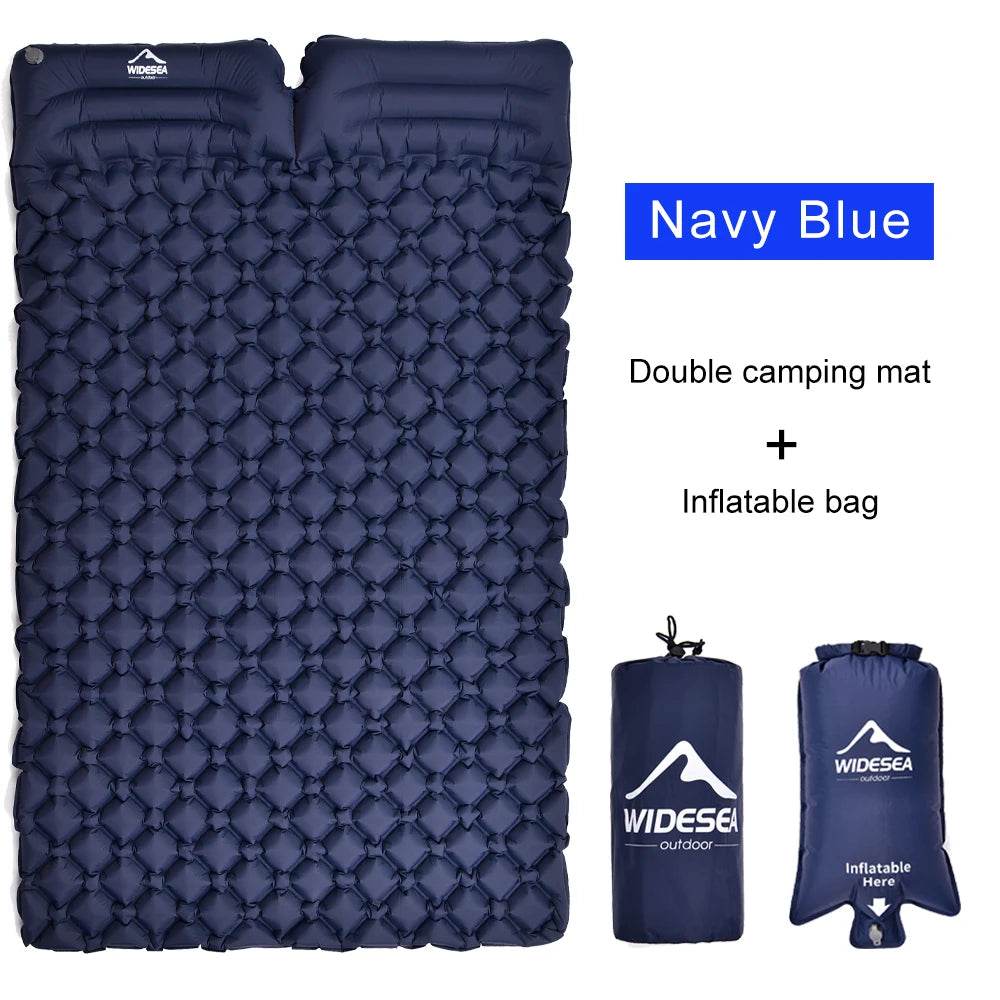 Widesea Double Inflatable Camping Mattress — Ultralight Comfort for Two - Fish & Cheaps | Fishing & Outdoor Gear