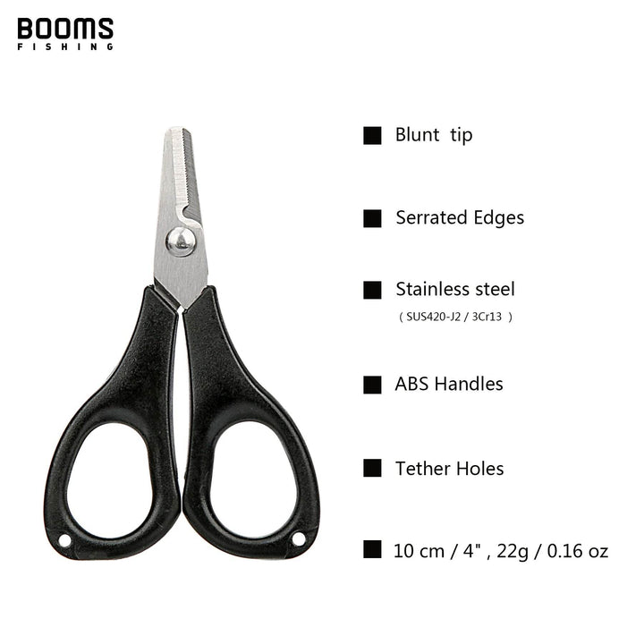 Booms S01 Braid Line Scissors – Compact, Secure, Reliable - Fish & Cheaps | Fishing & Outdoor Gear