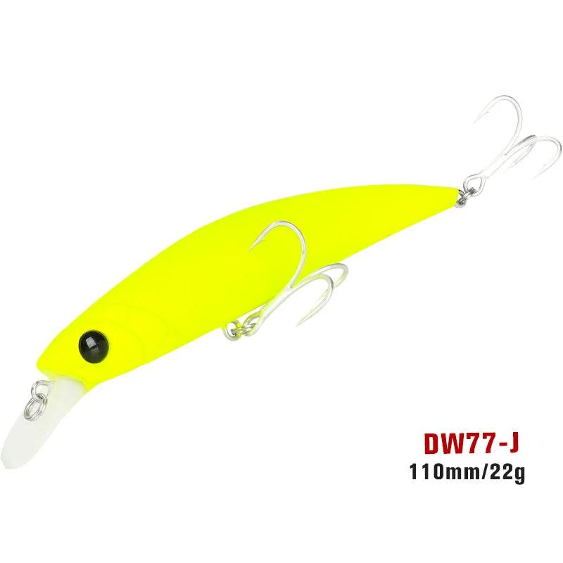 TSURINOYA 110S Long Casting Sinking Minnow - Fish & Cheaps | Fishing & Outdoor Gear