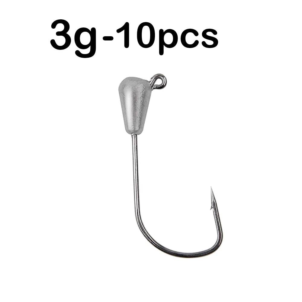 JOHNCOO Water Drop Jig Head Hooks - Fish & Cheaps | Fishing & Outdoor Gear