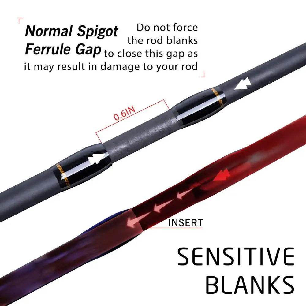 Goture Xceed Carbon Travel Rod – Versatile Spinning & Casting - Fish & Cheaps | Fishing & Outdoor Gear