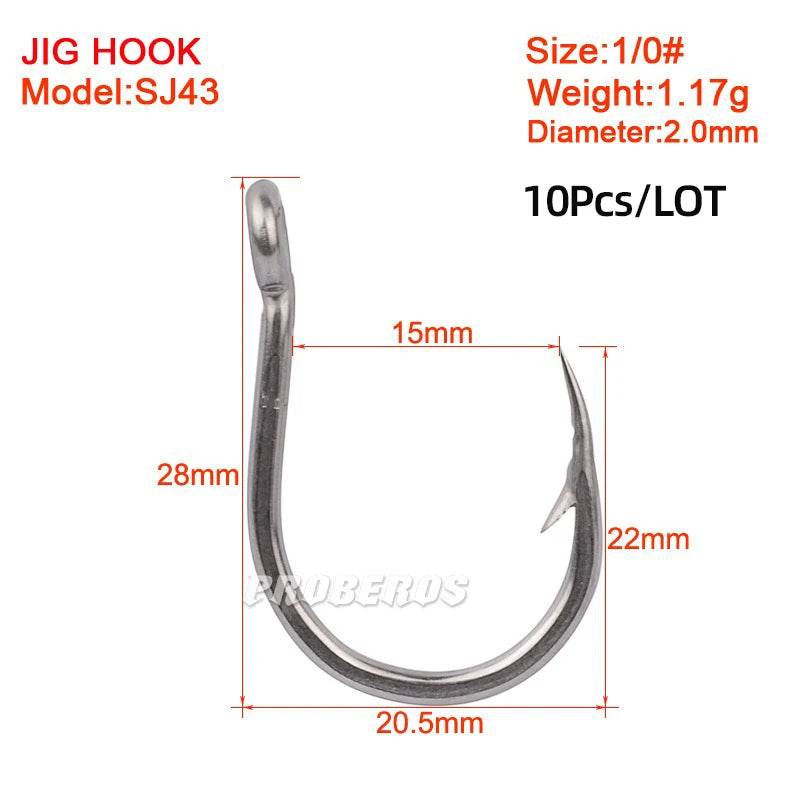 PROBEROS Seawater Corrosion Protection Fishing Hooks - Fish & Cheaps | Fishing & Outdoor Gear
