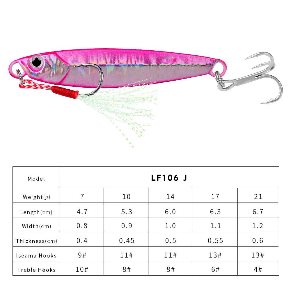 PROBEROS Metal Jig Fishing Lure - Fish & Cheaps | Fishing & Outdoor Gear