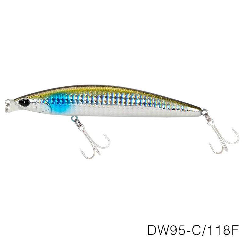 TSURINOYA DW95 118F Shallow Floating Minnow - Fish & Cheaps | Fishing & Outdoor Gear