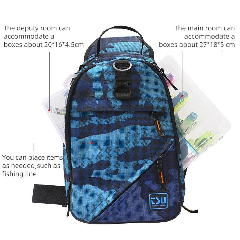 TSURINOYA Waterproof Fishing Bag E3 - Fish & Cheaps | Fishing & Outdoor Gear