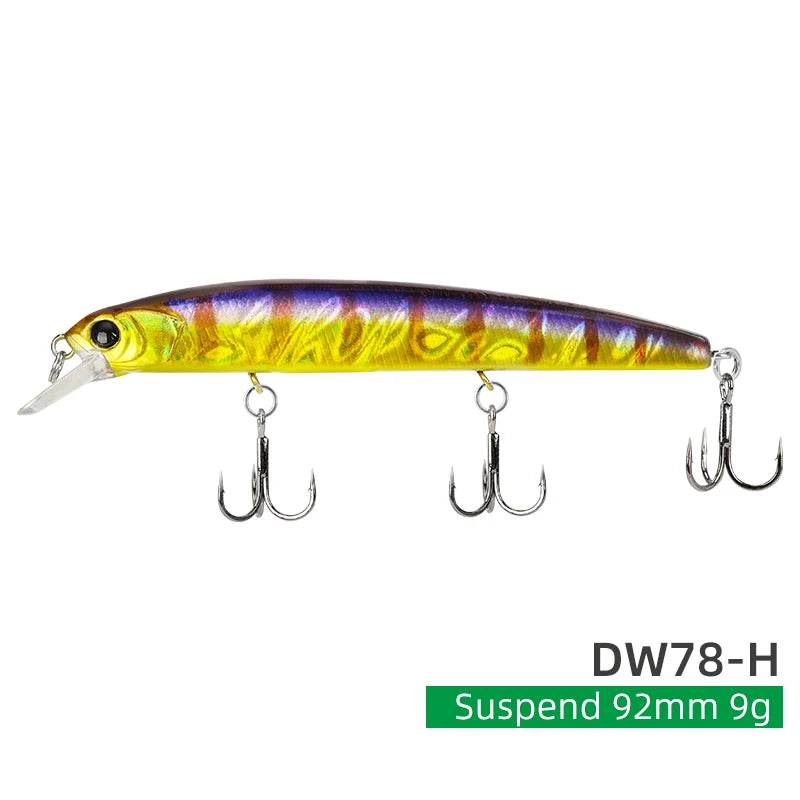 TSURINOYA 92SP Suspending Minnow – DW78 - Fish & Cheaps | Fishing & Outdoor Gear