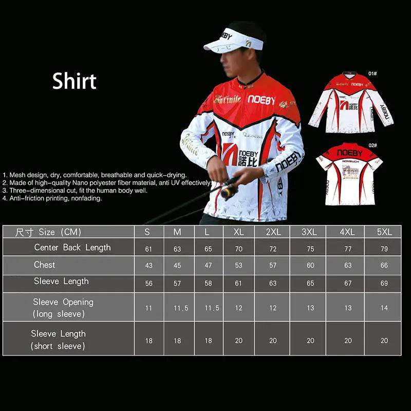 Noeby Quick Dry Long Sleeve Fishing Shirt - Fish & Cheaps | Fishing & Outdoor Gear