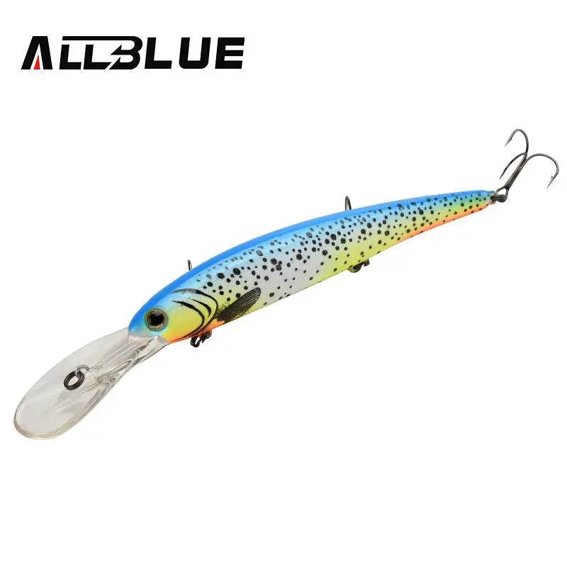 ALLBLUE Deep Walleye 125mm Floating Crankbait - Fish & Cheaps | Fishing & Outdoor Gear