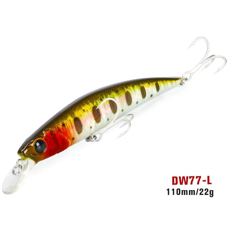 TSURINOYA 110S Long Casting Sinking Minnow - Fish & Cheaps | Fishing & Outdoor Gear