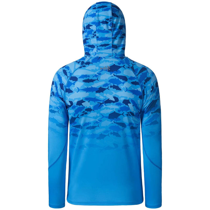 Bassdash Youth UPF50+ Hooded Sun Shirt - Fish & Cheaps | Fishing & Outdoor Gear