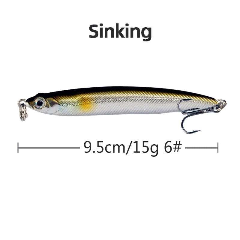 <strong>Thrill Stick Long Casting Sinking Pencil Lure</strong>