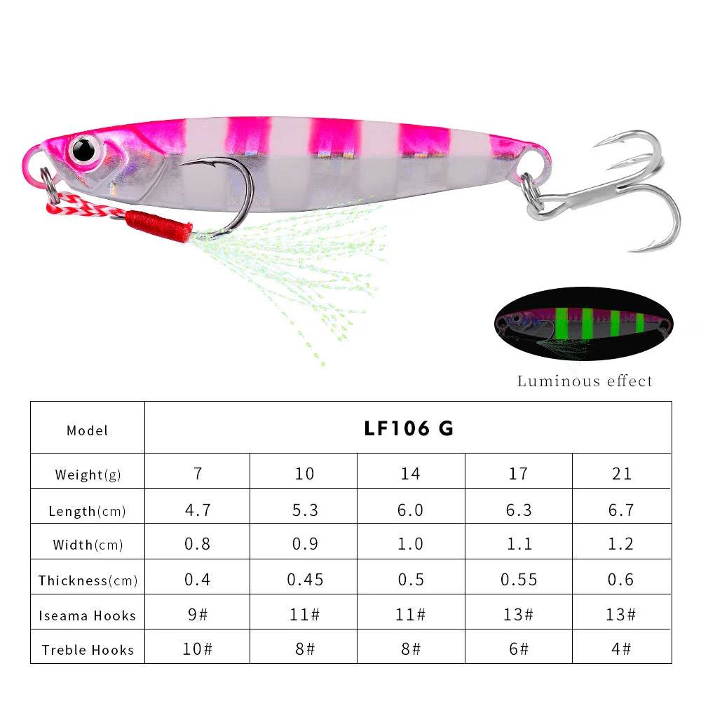 PROBEROS Metal Jig Fishing Lure - Fish & Cheaps | Fishing & Outdoor Gear