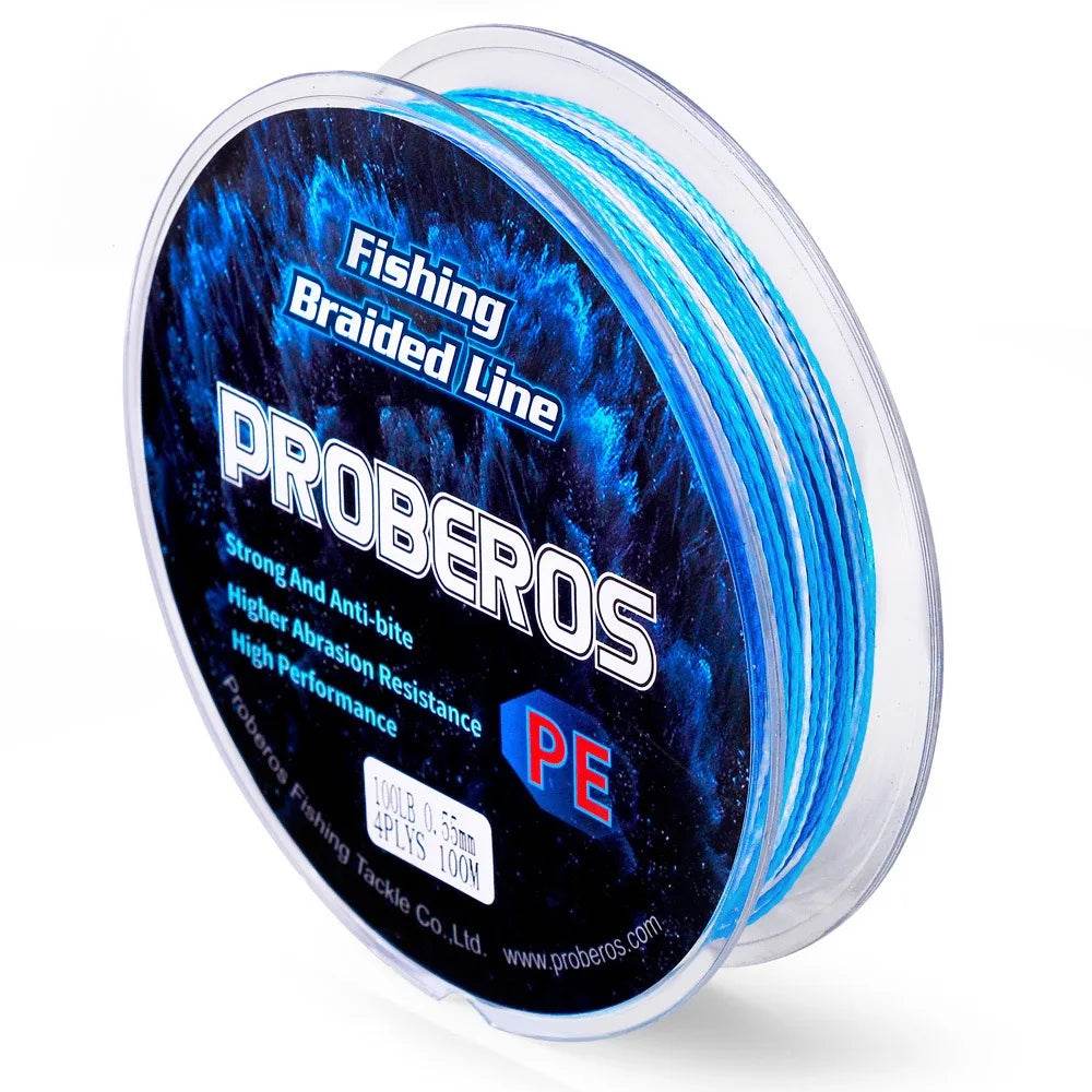 PROBEROS 4-Strand 100m Braided Fishing Line - Fish & Cheaps | Fishing & Outdoor Gear