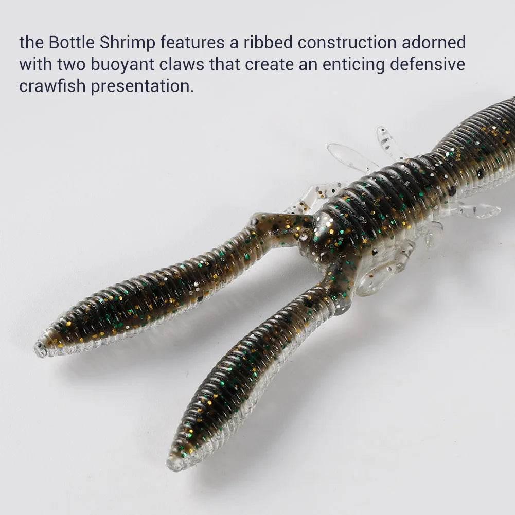 NOEBY Bottle Shrimp – Lifelike Soft Bait for Predator Angling - Fish & Cheaps | Fishing & Outdoor Gear