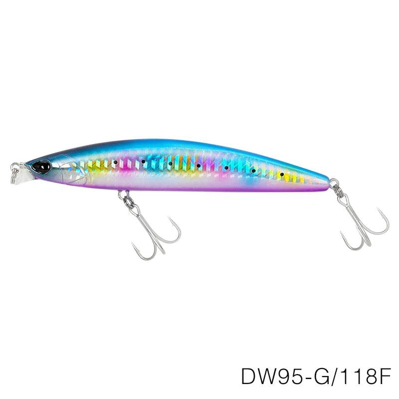 TSURINOYA DW95 118F Shallow Floating Minnow - Fish & Cheaps | Fishing & Outdoor Gear