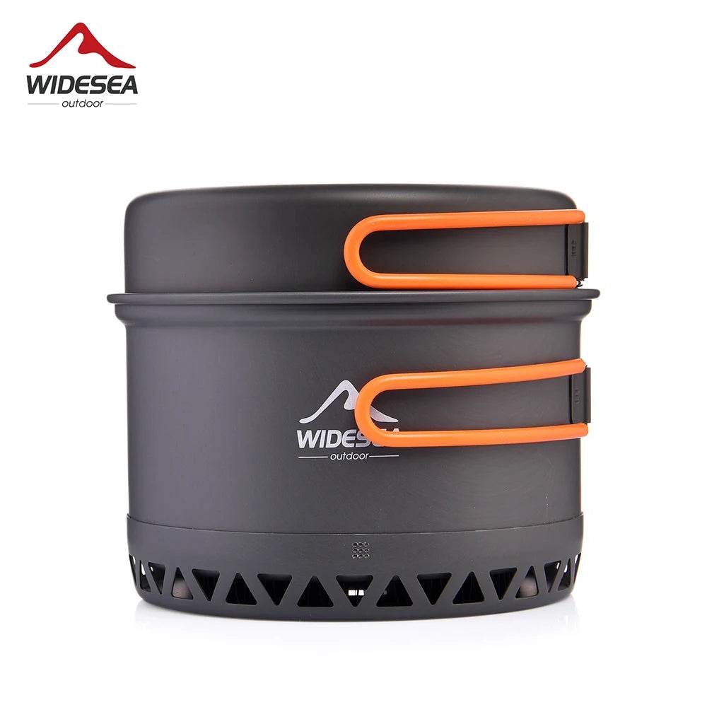 Widesea 1.3L/2.3L Camping Pot Set — Cook Fast, Pack Light - Fish & Cheaps | Fishing & Outdoor Gear