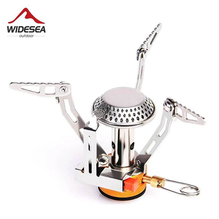 Widesea Foldable Titanium Camping Gas Stove - Fish & Cheaps | Fishing & Outdoor Gear