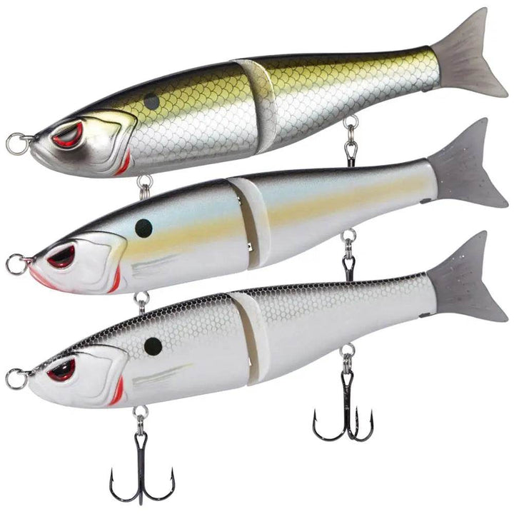 Bassdash Multi-Size Glide Swimbait Pack - Fish & Cheaps | Fishing & Outdoor Gear